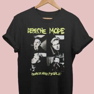 Depeche Mode People Are People Shirt Vintage Music T-Shirt Unisex Band 80